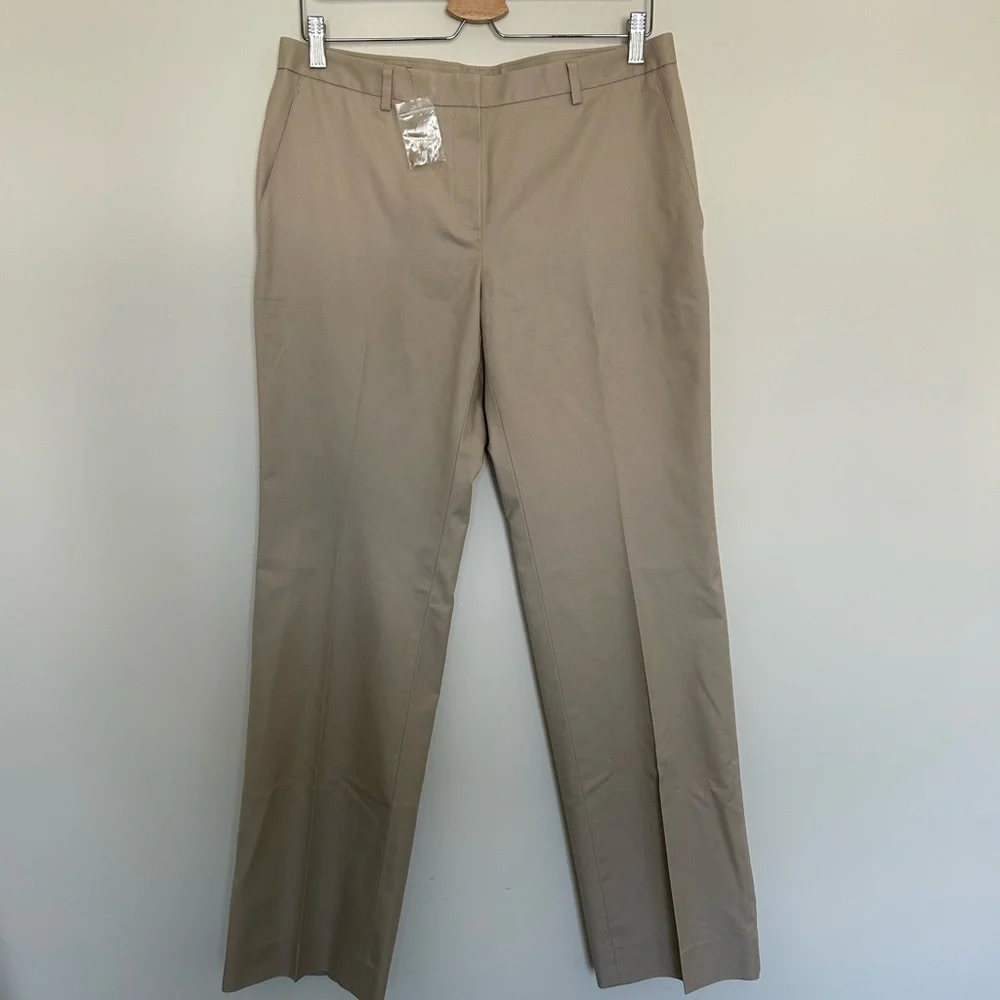 Brooks Brothers 346 Advantage Chino Size 10 Women’s NWOT 100% Cotton - Picture 1 of 7